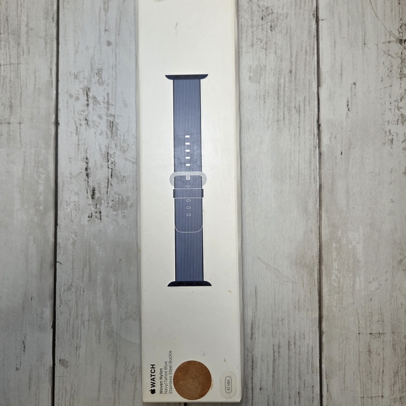 Navy Blue 42mm Apple Watch Band Strap - Picture 9 of 9